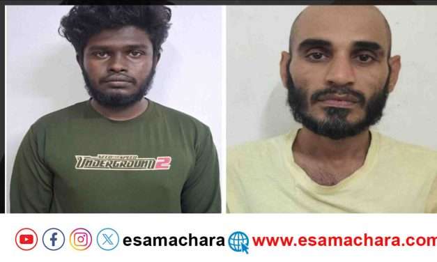 Arrest/ ಬೆಳಕೆ ವೃದ್ದೆಯ ಚಿನ್ನದ ಸರ ಕದ್ದವ ಕುಖ್ಯಾತ ಆರೋಪಿ. ಇಬ್ಬರನ್ನ ಬಂಧಿಸಿದ ಪೊಲೀಸರು.