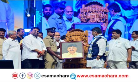 Sandalwood Idol/ ಶಾಸಕ ಸತೀಶ ಸೈಲ್ ರಿಂದ ಡಿಸಿಎಂ ಗೆ ದುಬಾರಿ ಗಿಪ್ಟ್ ನೀಡಿ ಗೌರವ.