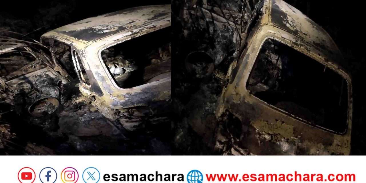 Honnavar Accident/ ಹೊನ್ನಾವರದಲ್ಲಿ ಕಾರು ಪಲ್ಟಿ: ಇಬ್ಬರು ಸಜೀವ ದಹನ