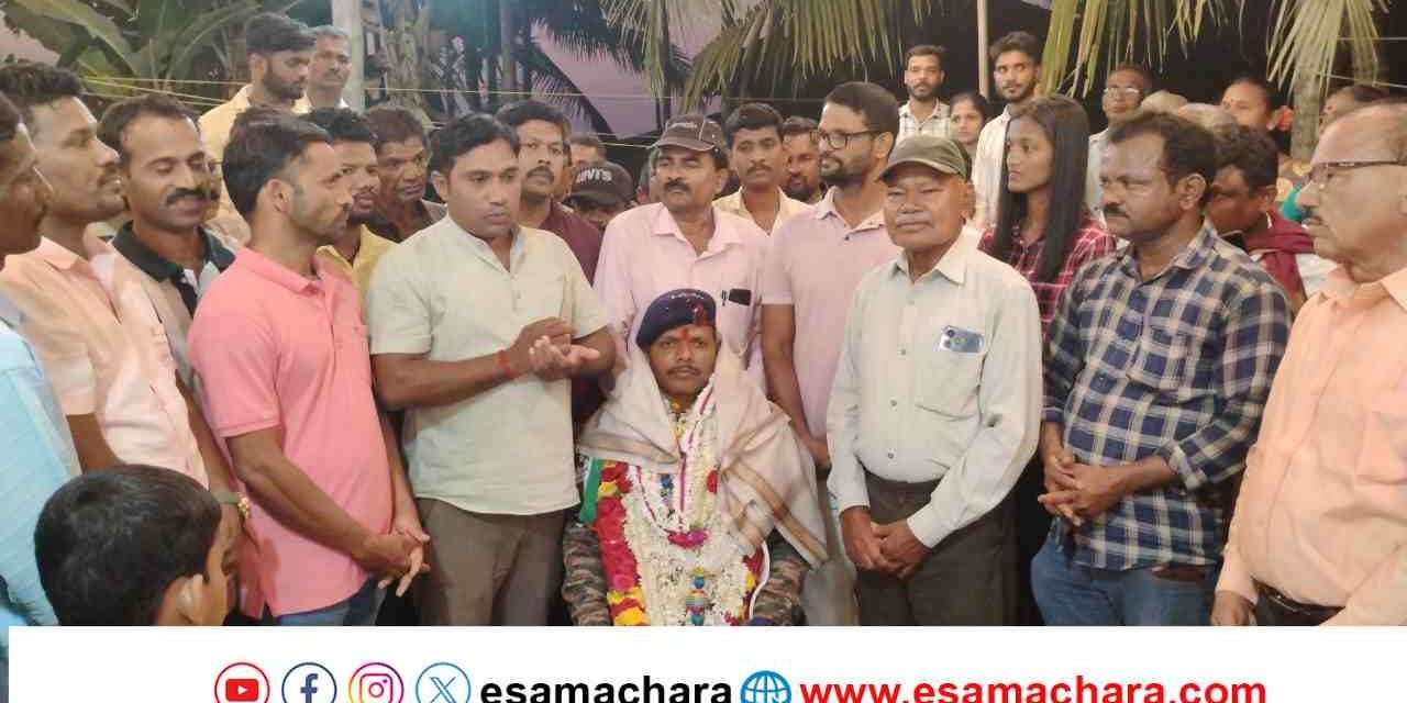 Grand Welcome/ ಮುರ್ಡೇಶ್ವರದಲ್ಲಿ  ನಿವತ್ತ ಯೋಧನಿಗೆ ಅದ್ದೂರಿ ಸ್ವಾಗತ. ಎಲ್ಲೆಡೆ ಜಯಕಾರ.