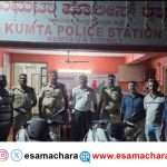 Kumta Theft Case/ ಕುಮಟಾ ಪೊಲೀಸರ ಕಾರ್ಯಾಚರಣೆ. ಪೆಟ್ರೋಲ್ ಬಂಕ್ ಕಳ್ಳತನ ಪ್ರಕರಣದಲ್ಲಿ ಬಾಗಿಯಾದ ಇಬ್ಬರ ಬಂಧನ.