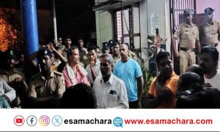 Stone Throwing/ ಮನೆಗಳ ಮೇಲೆ ಕಲ್ಲು ತೂರಿದ ಹೀನ ಬುದ್ದಿಯವರು. ಠಾಣೆ ಮುಂದೆ ಹಿಂದು ಕಾರ್ಯಕರ್ತರ ಪ್ರತಿಭಟನೆ