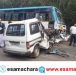 Accident/ ಕೆಎಸ್‌ಆರ್‌ಟಿಸಿ ಬಸ್–ಓಮ್ನಿ ನಡುವೆ ಭೀಕರ ಅಪಘಾತ ಡಿಕ್ಕಿ. ಚಾಲಕ ಸ್ಥಳದಲ್ಲೇ ಸಾವು.