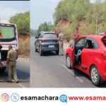 Police Inspections/ ಕಾರವಾರ–ಗೋವಾ ಗಡಿಯಲ್ಲಿ ಸಿಲಿಂಡರ್ ಅಕ್ರಮ ಸಾಗಾಟ ಶಂಕೆ.  ಪೊಲೀಸರಿಂದ ವಾಹನಗಳ ತಪಾಸಣೆ.