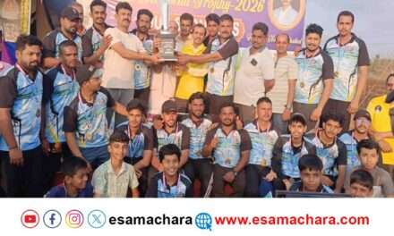 Memorial Trophy/ ಸಚಿನ್ ಮೆಮೋರಿಯಲ್ ಟ್ರೋಫಿ: ಗೋಲ್ಡನ್ ಸ್ಟಾರ್ ಚಾಂಪಿಯನ್