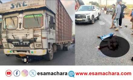 Accident/ ರಾಷ್ಟ್ರೀಯ ಹೆದ್ದಾರಿಯಲ್ಲಿ ಭೀಕರ ಅಪಘಾತ. ಓರ್ವ ದುರ್ಮರಣ. ಇನ್ನೋರ್ವ ‌ಗಂಭೀರ.