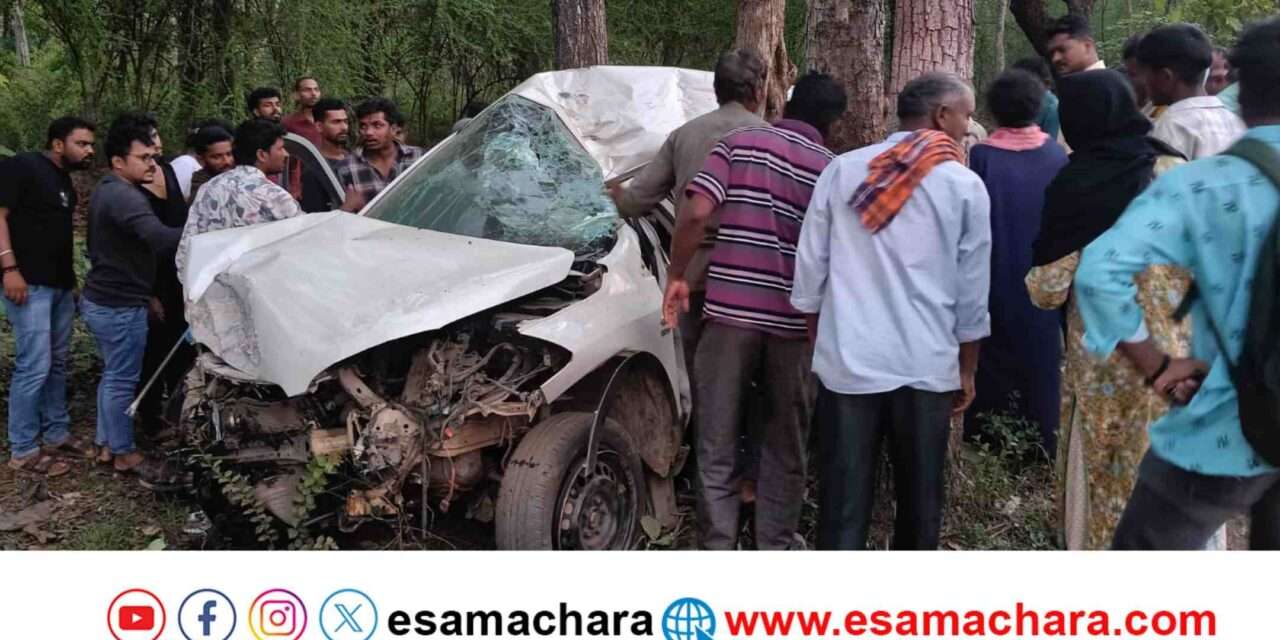 Accident/ ದಾಂಡೇಲಿಯಲ್ಲಿ ಭೀಕರ ಅಪಘಾತ. ಇಬ್ಬರ ದುರ್ಮರಣ.