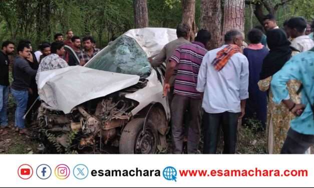 Accident/ ದಾಂಡೇಲಿಯಲ್ಲಿ ಭೀಕರ ಅಪಘಾತ. ಇಬ್ಬರ ದುರ್ಮರಣ.