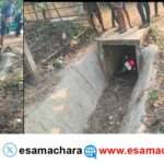 Accident/ ಮೋರಿಯ ಕೆಳಗೆ ಬಿದ್ದ ಬೈಕ್‌.  ಸವಾರ ಸ್ಥಳದಲ್ಲೇ ಸಾವು, ತಾಯಿ-ಮಗು ಪಾರು