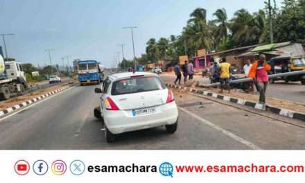 Accident/ ಮುರ್ಡೇಶ್ವರದಲ್ಲಿ ಕಾರು ಅಪಘಾತ. ಮಾಜಿ ಸೈನಿಕ ಸಾವು.