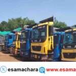 RTO Raid/  ಓವರ್ ಲೋಡ್ ಲಾರಿಗಳ ವಿರುದ್ಧ ಆರ್ಟಿಒ ಕಾರ್ಯಾಚರಣೆ, 17 ಲಾರಿಗಳ ವಶ