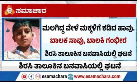 Snake Bite/ ತಂದೆಯ ಜೊತೆ ಮಲಗಿದ್ದ ಮಕ್ಕಳಿಗೆ ಕಡಿದ ಹಾವು. ಮಗ ಸಾವು, ಮಗಳು ಗಂಭೀರ.