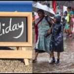 School Holiday/ ಜೋಯಿಡಾದಲ್ಲಿ ಬಾರೀ ಮಳೆ ಹಿನ್ನಲೆ. ಶಾಲೆಗಳಿಗೆ ರಜೆ ಘೋಷಣೆ.