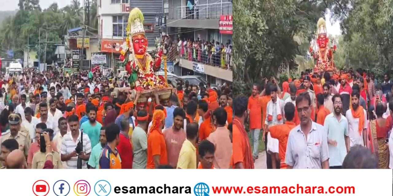 Bhatkal Mariyamma/ ಎರಡು ದಿನಗಳ ಮಾರಿ ಜಾತ್ರೆಗೆ ವೈಭವದ ತೆರೆ. ಸಹಸ್ರಾರು ಭಕ್ತರು ಮೆರವಣಿಗೆಯಲ್ಲಿ ಬಾಗಿ.