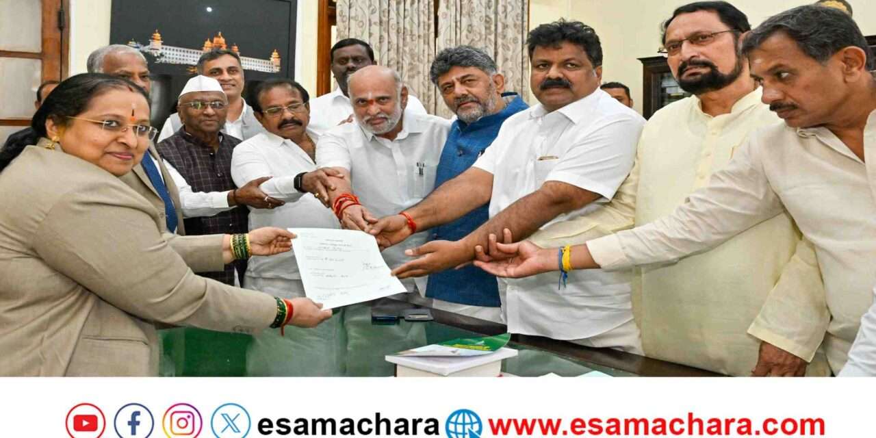 Deputy Speaker/ ಉಪಸಭಾಧ್ಯಕ್ಷ ಸ್ಥಾನಕ್ಕೆ ಮಂಕಾಳ ವೈದ್ಯ, ಸಿಎಂ ಡಿಕೆ ಶಿವಕುಮಾರ ಪ್ರಸ್ತಾವನೆ.