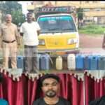ಟಿಪ್ಪರ್‌ನಿಂದ ಡೀಸೆಲ್ ಕಳ್ಳತನ;ಶಿವಮೊಗ್ಗ ಮೂಲದ ಮೂವರು ಆರೋಪಿಗಳ ಬಂಧನ