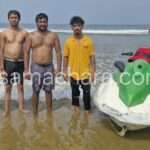 Rescue/ ಸಮುದ್ರದ ಅಲೆಗೆ ಕೊಚ್ಚಿ ಹೋಗುತ್ತಿದ್ದ ಇಬ್ಬರು ಪ್ರವಾಸಿಗರ ಸಾಹಸಮಯದಿಂದ ರಕ್ಷಣೆ!