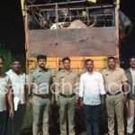 Cattle Rescue/ ಹಿಂಸಾತ್ಮಕವಾಗಿ ಜಾನುವಾರುಗಳ ಸಾಗಾಟ. ಭಟ್ಕಳದಲ್ಲಿ ಪೊಲೀಸರ ಕಾರ್ಯಾಚರಣೆಗೆ ಲಾರಿ ಬಿಟ್ಟು ಪರಾರಿ.