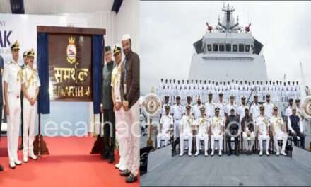 INS Samarthak/ ಆತ್ಮನಿರ್ಭರ ಭಾರತದ ನೌಕಾ ಶಕ್ತಿಗೆ ಐಎನ್‌ಎಸ್ ಸಮರ್ಥಕ್ ಬಲ. ಕಾರವಾರದಲ್ಲಿ ಉಪರಾಷ್ಟ್ರಪತಿ ಸಿ.ಪಿ. ರಾಧಾಕೃಷ್ಣನ್ ಅವರಿಂದ ಲೋಕಾರ್ಪಣೆ.