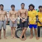 Rescue/ ಗೋಕರ್ಣದಲ್ಲಿ ಸಮುದ್ರದ ಸುಳಿಗೆ ಸಿಲುಕಿದ್ದ ಇಬ್ಬರು ಪ್ರವಾಸಿಗರ ರಕ್ಷಣೆ
