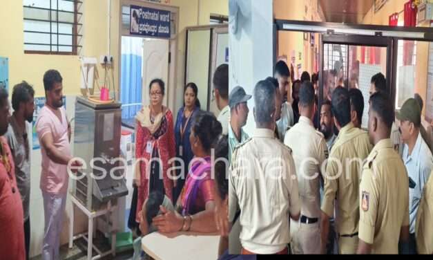 Shirali Hospital/ ಶಿರಾಲಿ ಆಸ್ಪತ್ರೆಯಲ್ಲಿ ನವಜಾತ ಶಿಶು ಸಾವು: ವೈದ್ಯರ ಮೇಲೆ ಹಲ್ಲೆ, ಪ್ರತಿದೂರು 